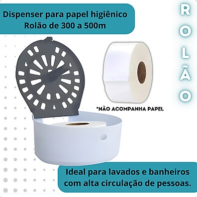 Porta Papel Rolão: Praticidade e Elegância