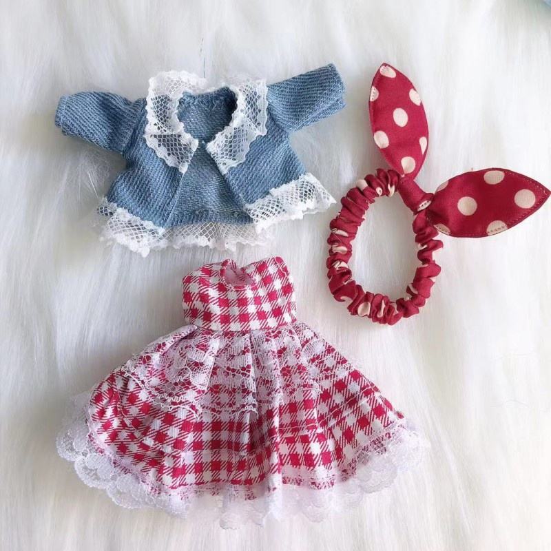 Vestido para Boneca BJD 1/12 – Escolar e Elegante