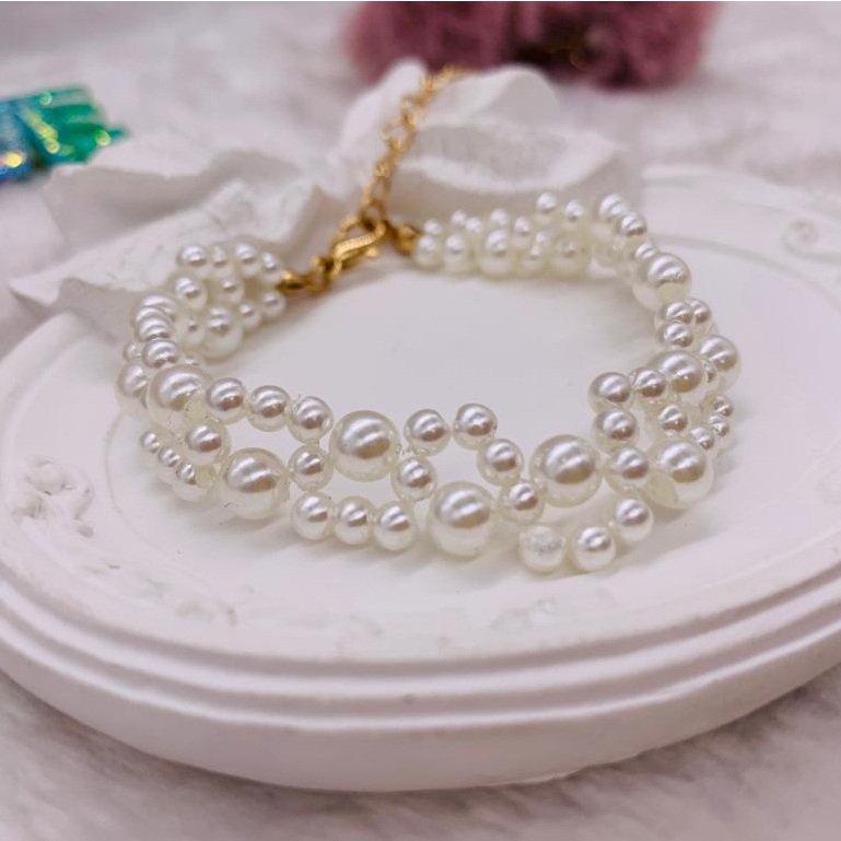 Pulseiras de Pérolas Lindas e Elegantes