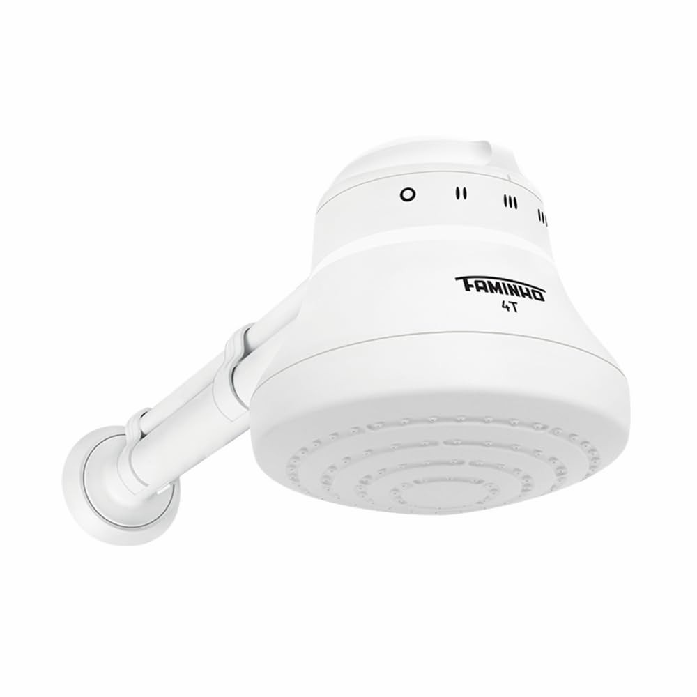 Chuveiro Elétrico Ducha Faminho 4T 127V 5400W com Cano 30cm - Tecnologia e Conforto em cada Banho