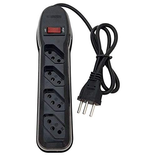 Filtro de Linha Megatron 4 Tomadas Bivolt 1 Metro - Proteção Essencial para Seus Eletrônicos