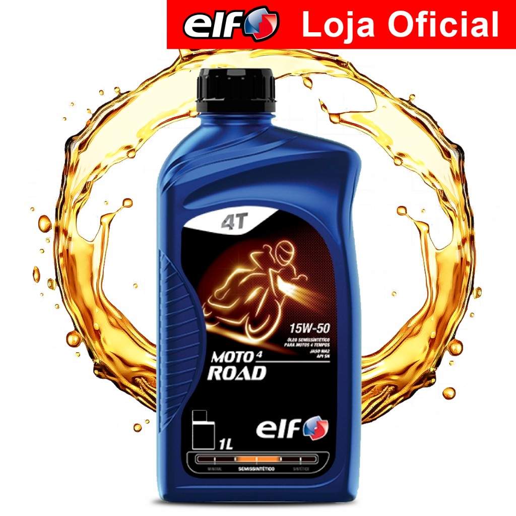 Elf Moto 4 Road 15W-50: O Óleo Semissintético Ideal