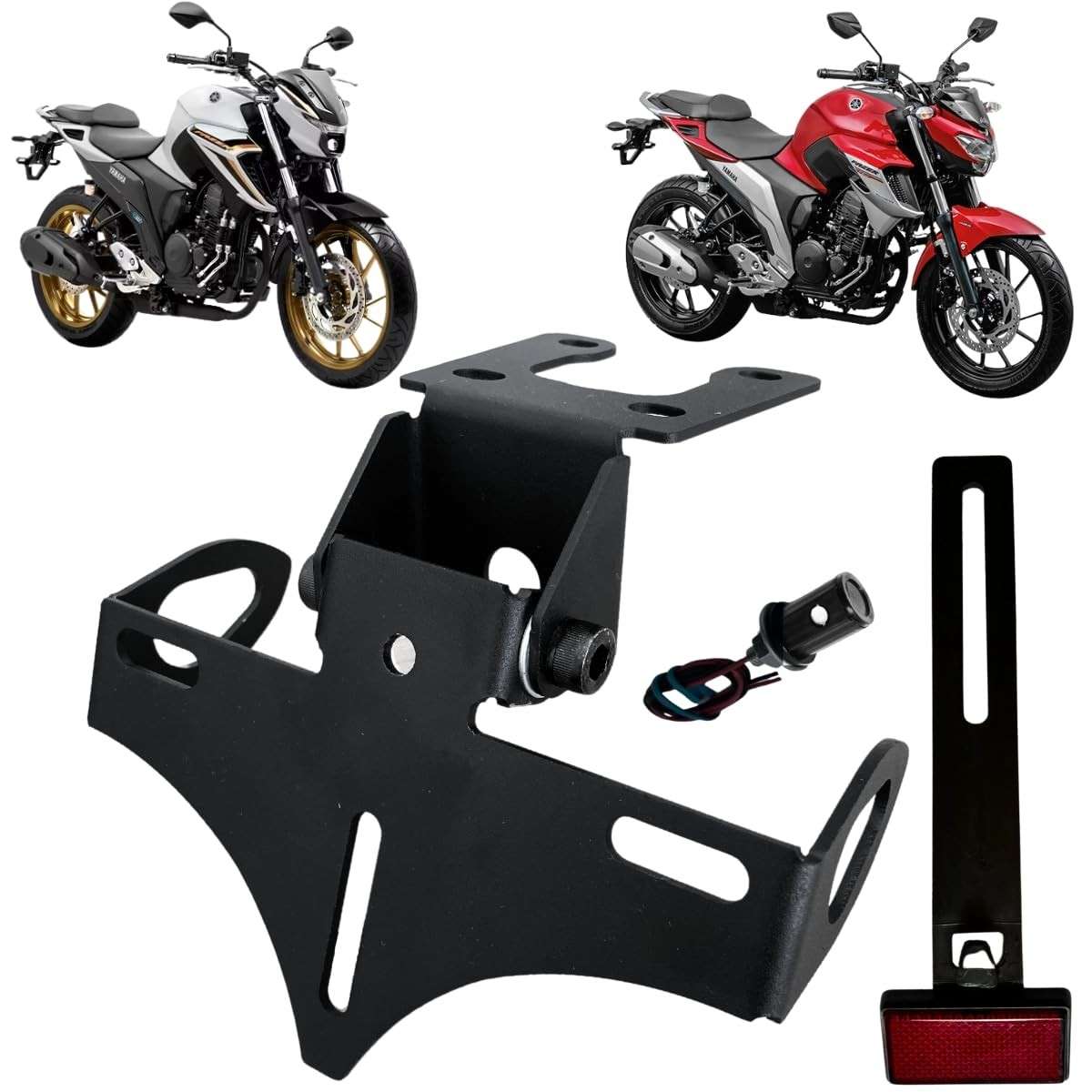 Eliminador de Rabeta Esportivo FZ-25 FAZER 250 | Suporte Articulado YAMAHA 2018+
