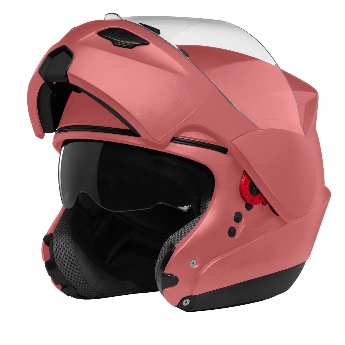 Capacete Escamoteável Pro Tork Attack Elite Fosco Rosa Bebê - Segurança e Estilo para Você!