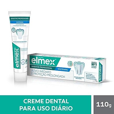Elmex Sensitive: Alívio Imediato e Dentes Brancos