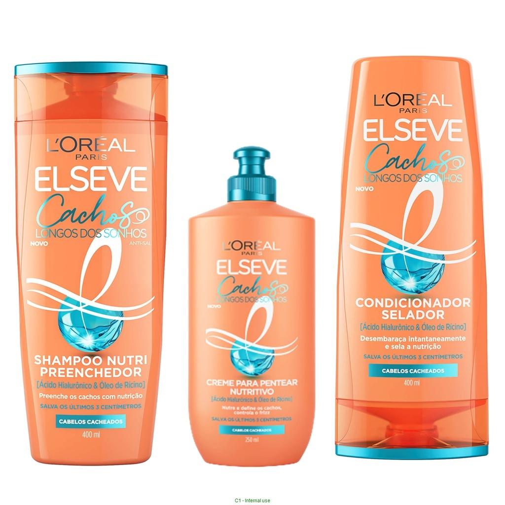 Elseve Cachos dos Sonhos: Kit Completo para Cachos Incríveis