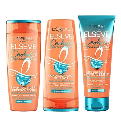 Elseve Cachos Longos: Kit Completo para Cachos Incríveis