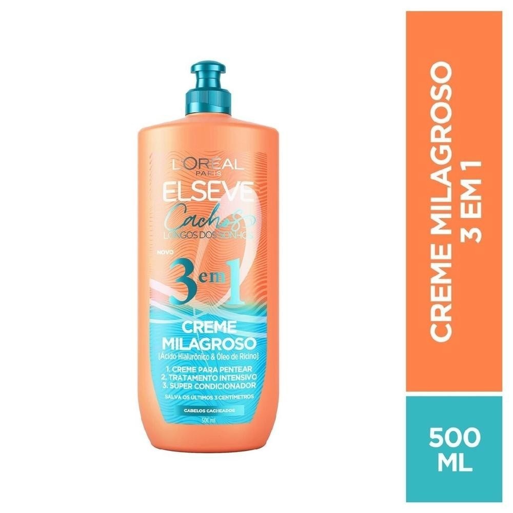 Elseve Cachos Longos: O Creme 3 em 1 Milagroso