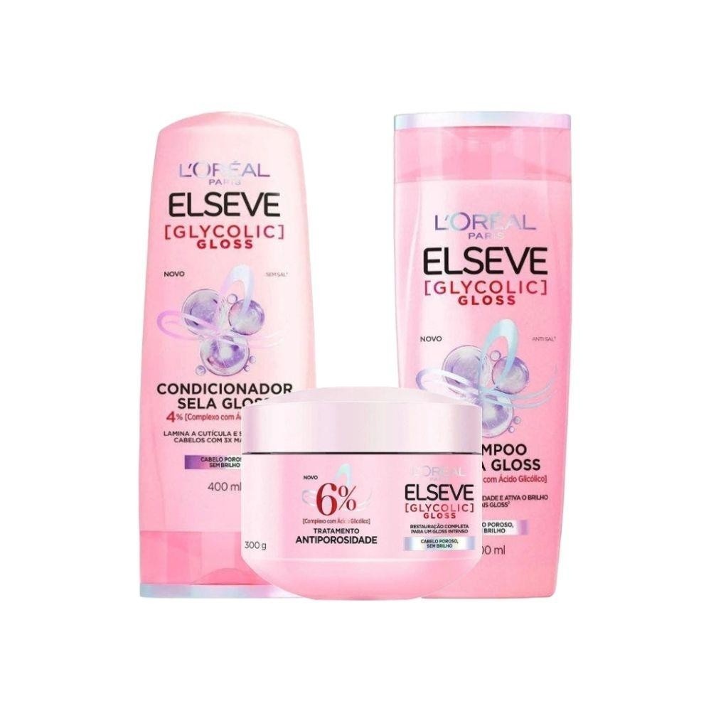 Elseve Glycolic: Kit Brilho e Saúde para Seus Cabelos