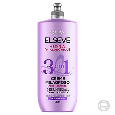 Elseve Hidra Hialurônico 3 em 1: Hidratação Total