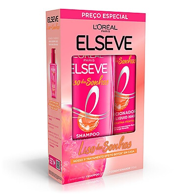 Elseve Liso dos Sonhos: Cabelos Lisos e Radiantes