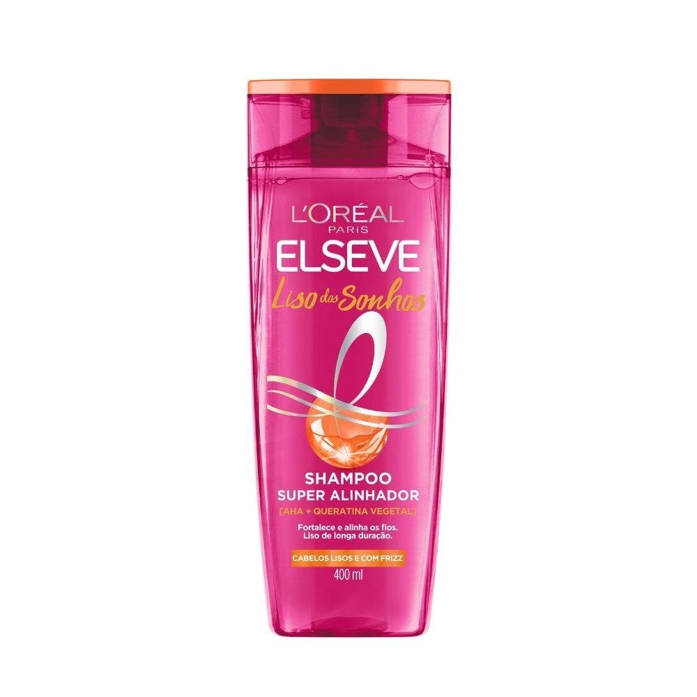 Elseve Liso dos Sonhos: Shampoo Alinhador 400ml