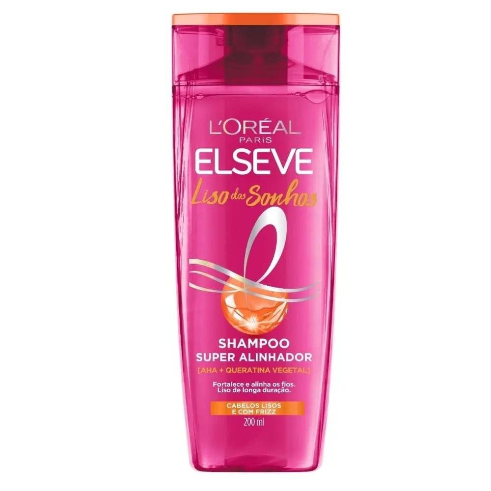 Elseve Liso dos Sonhos: Shampoo Antifrizz 200ml