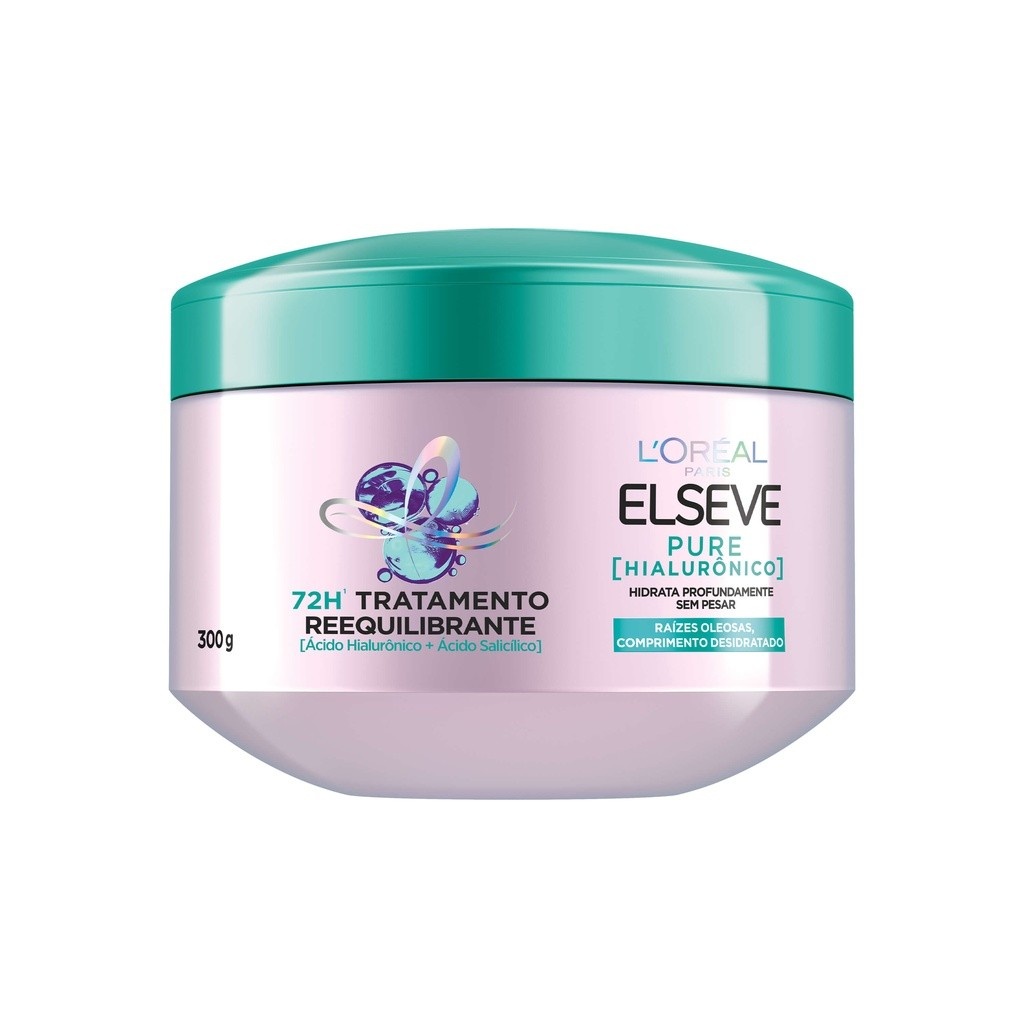Elseve Pure Hialurônico: Cabelo Limpo e Hidratado
