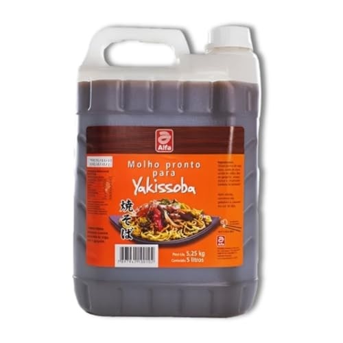 Molho Pronto Yakissoba Alfa Em Galão 5L