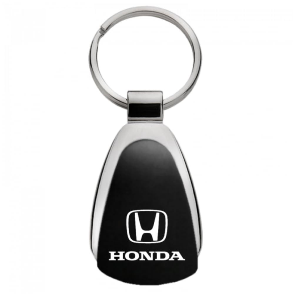 Atualize seu chaveiro Auto Honda em preto - oficialmente licenciado