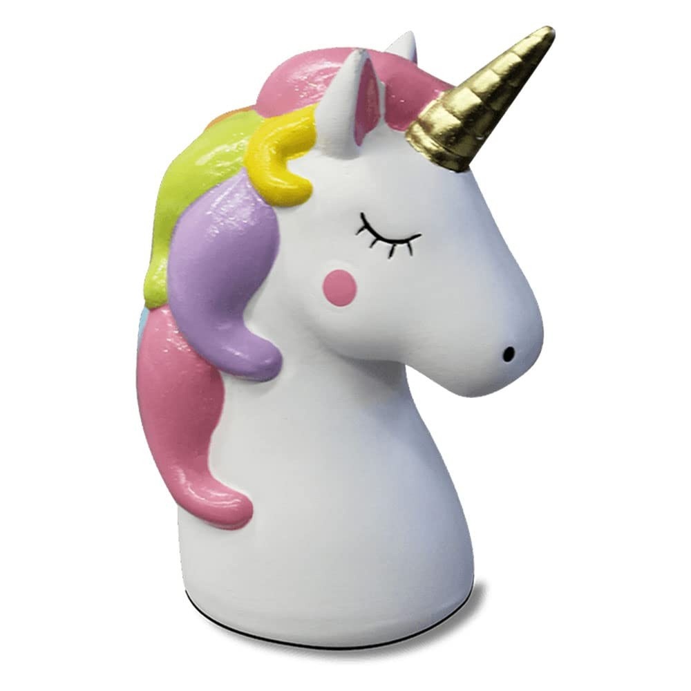 Cofrinho Infantil Unicórnio em Cerâmica Decorativo Colorido - Ensine Economia com Magia!