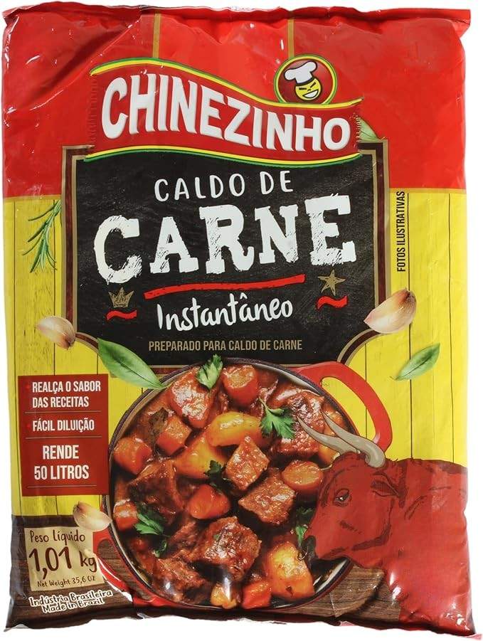 Chinezinho Caldo De Carne Em Pó 1 01 Kilo