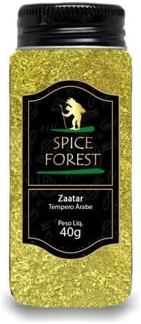 Zaatar - Tempero Árabe Linha Premium em Frasco de Vidro Spice Forest