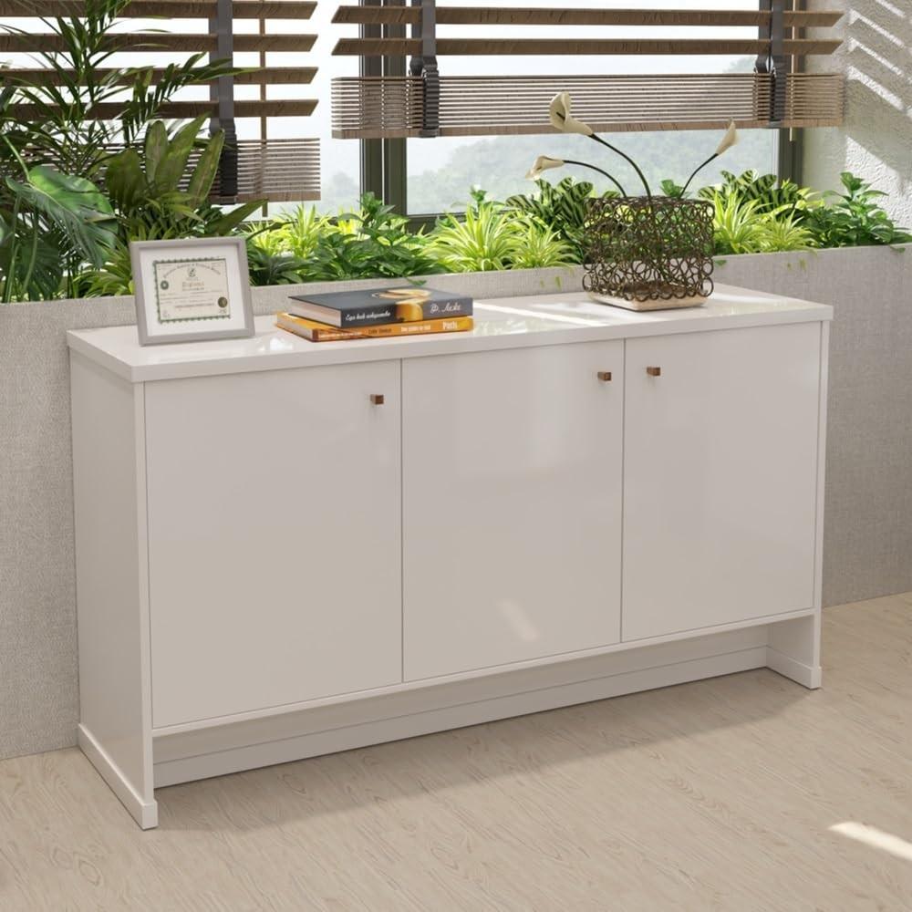 Aparador Buffet 3 Portas Berlin em MDP 25mm | Design Moderno e Funcionalidade