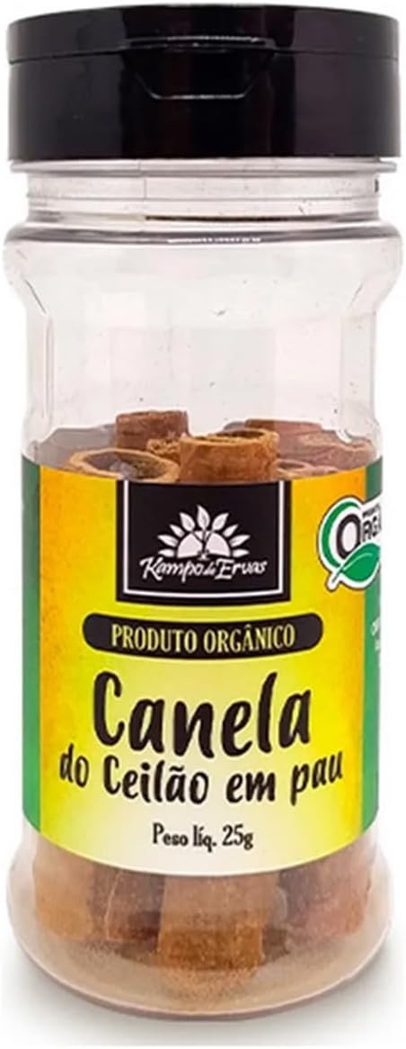 Canela Do Ceilão Orgânica Em Pau 25g Kampo De Ervas