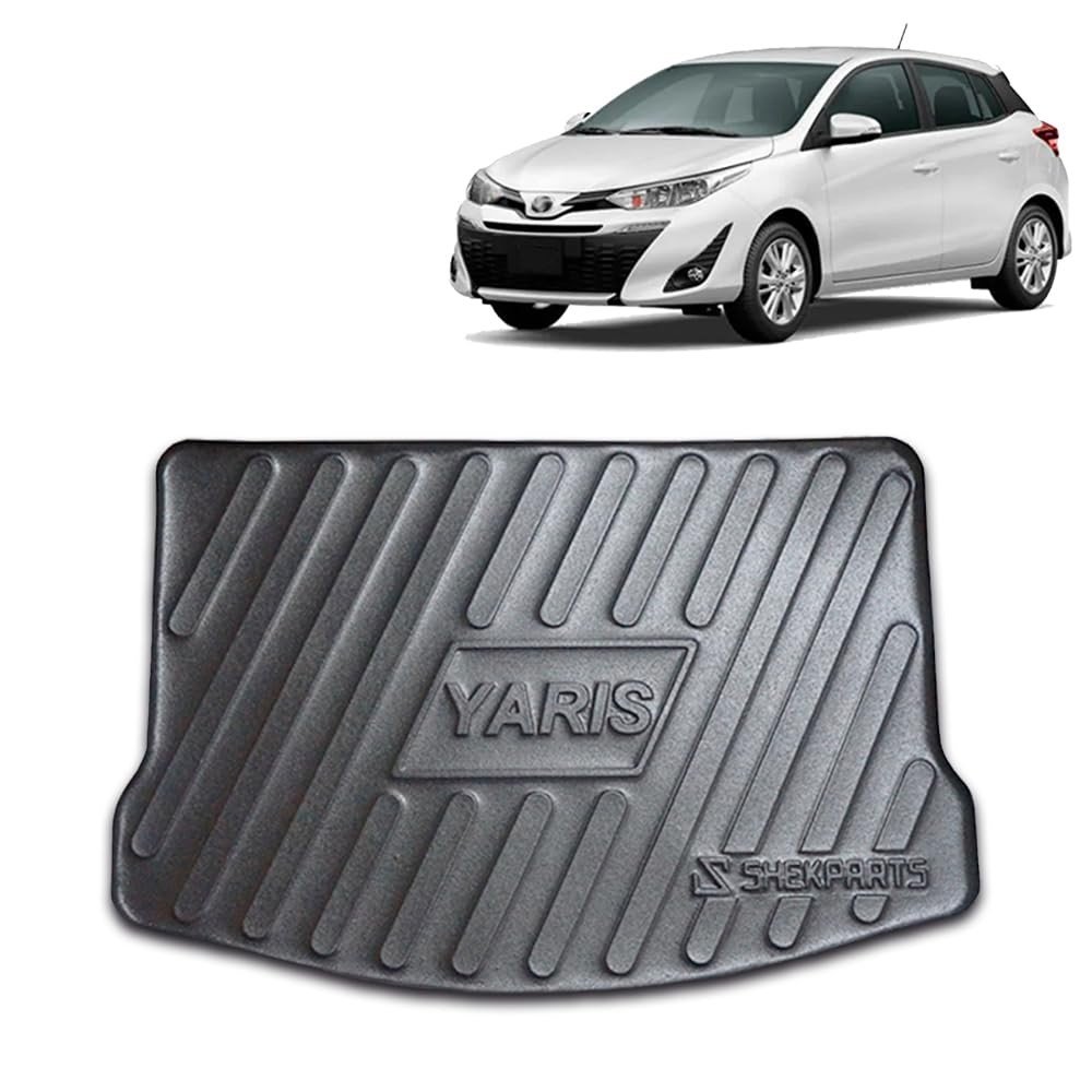 Protetor de Porta-Malas Yaris Hatch 2018-2021: Proteção Premium em Relevo!