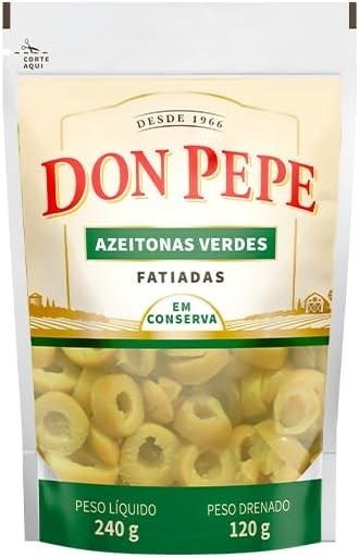 Azeitona Verde Fatiada em Doy Pack "Don Pepe"