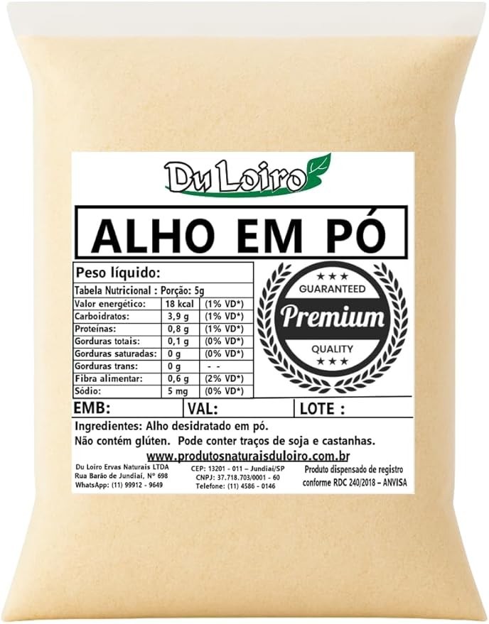 Alho em Pó 250g