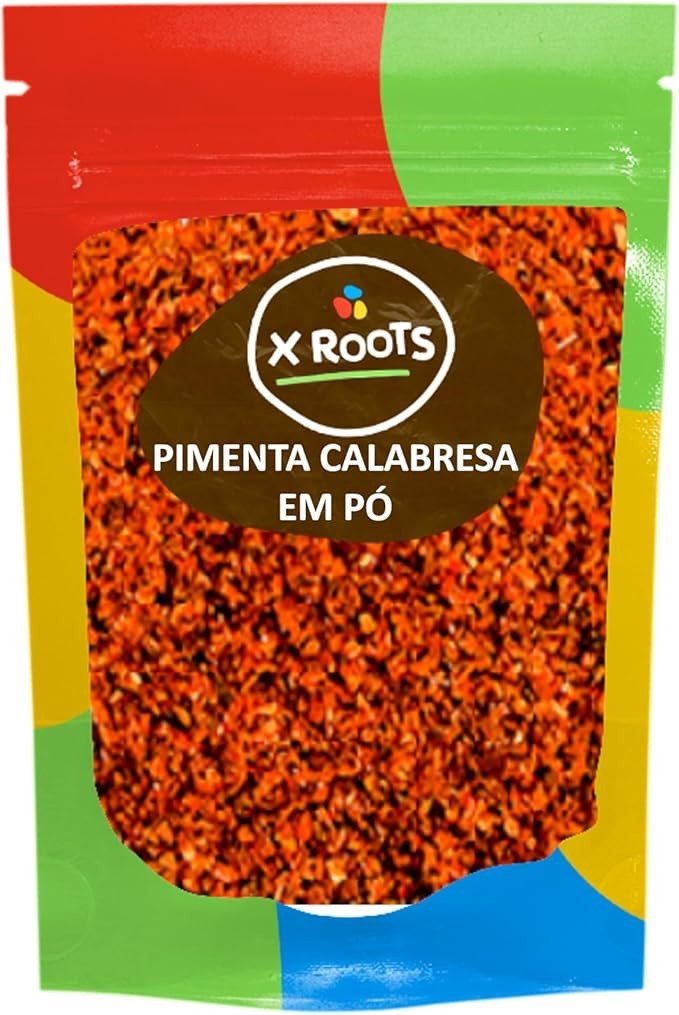 Pimenta Calabresa em Pó 1Kg Embalagem Abre e Fecha - X Roots