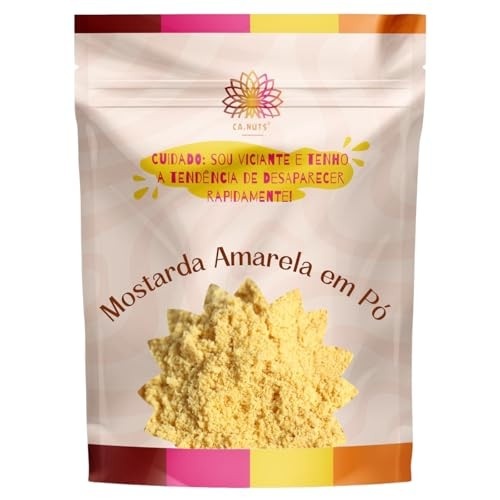 Mostarda Amarela em Pó Premium Ca.Nuts (500g)