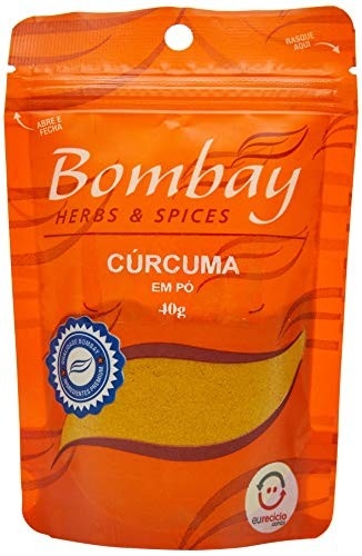 Curcuma Em Pó - Açafrão da Terra Bombay 40G