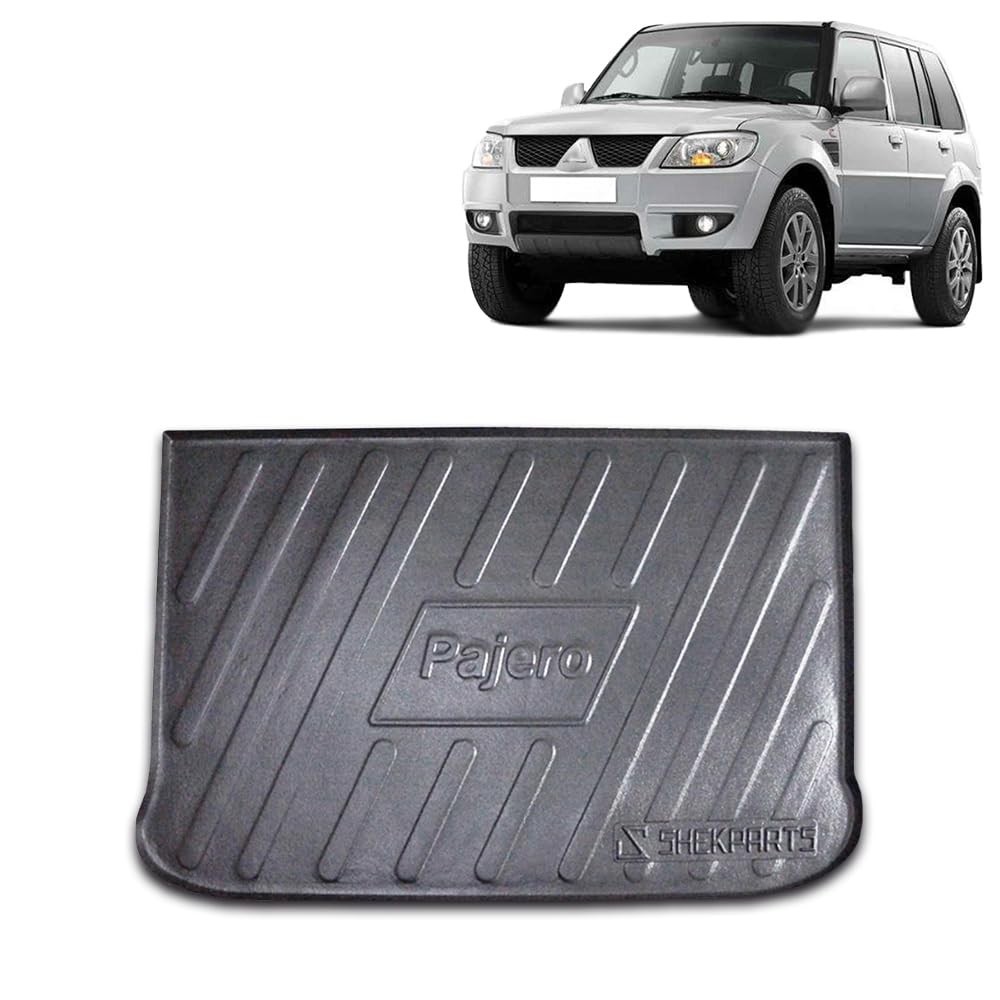 Protetor de Porta-Malas Pajero TR4 2002-2019: Tapete Bandeja Premium em Relevo