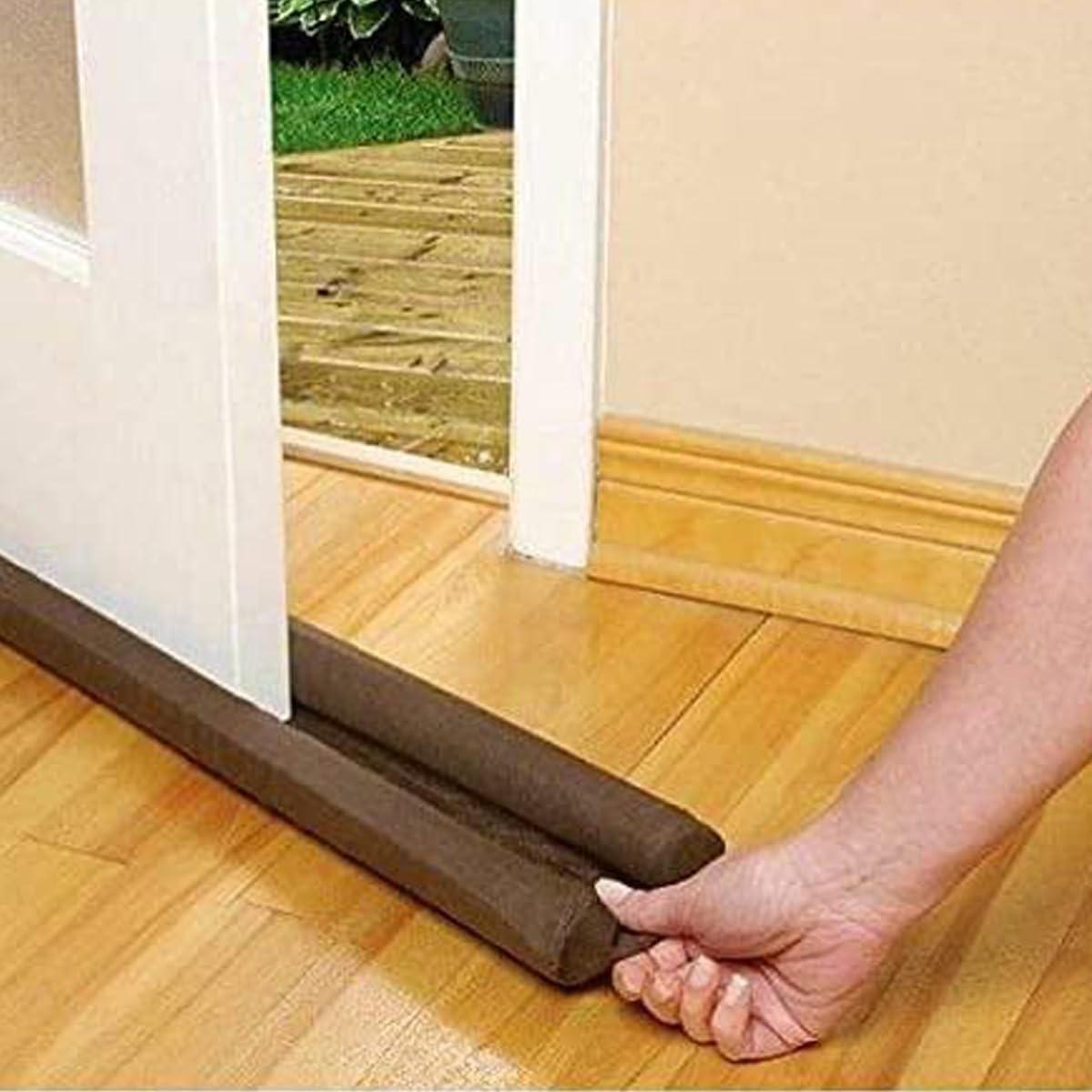 Veda Portas Duplo em Tecido Contra Insetos e Poeira 80cm - Proteção Total para Sua Casa