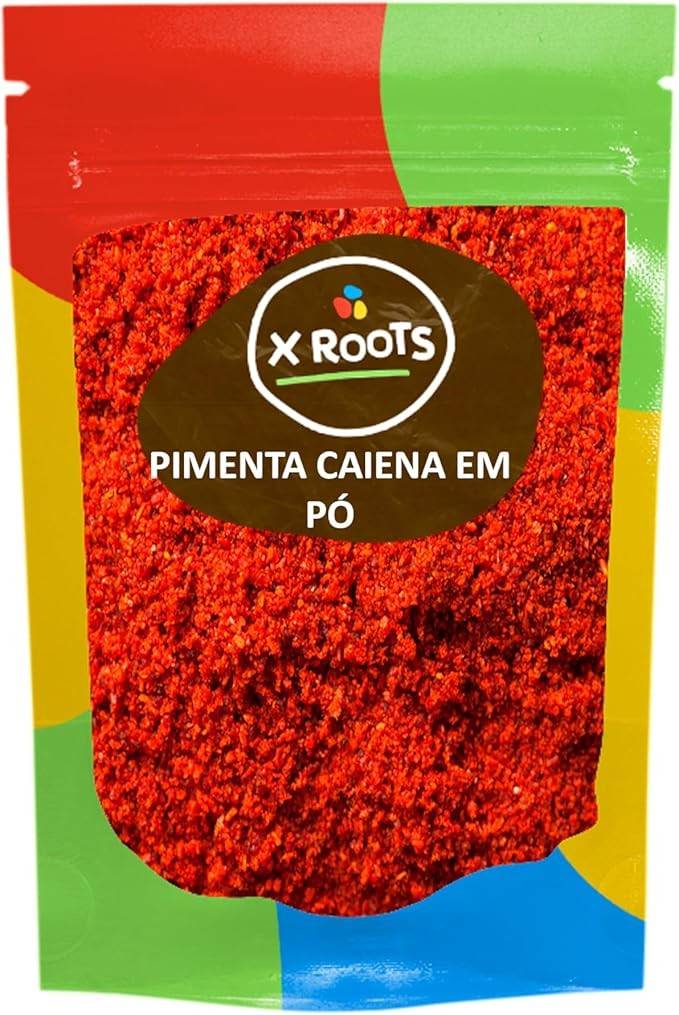 Pimenta Caiena em Pó 500g Embalagem Abre e Fecha - X Roots