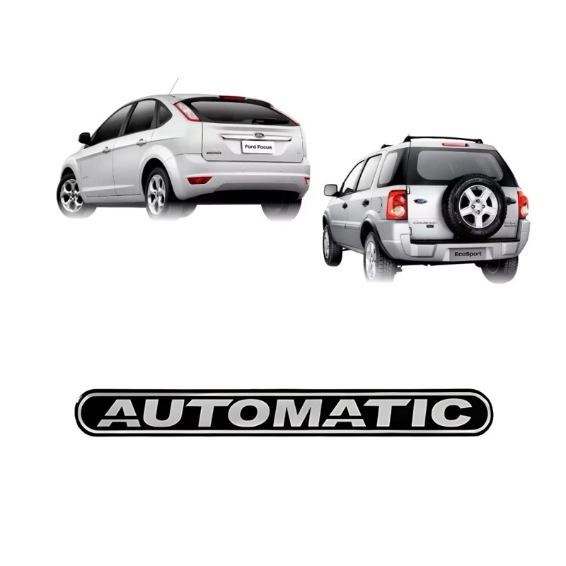 Emblema Adesivo Resinado Ford Ecosport/Focus – Design Original e Resistente