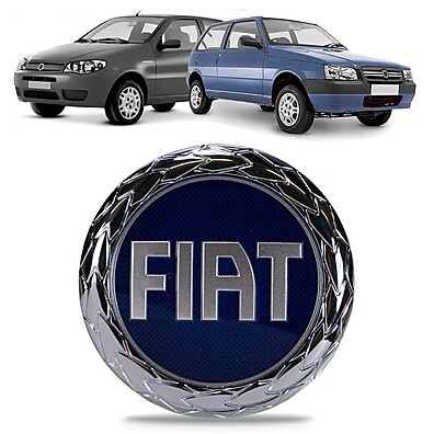 Emblema Grade Uno Palio Flex 2004 a 2010 – Original e Resistente