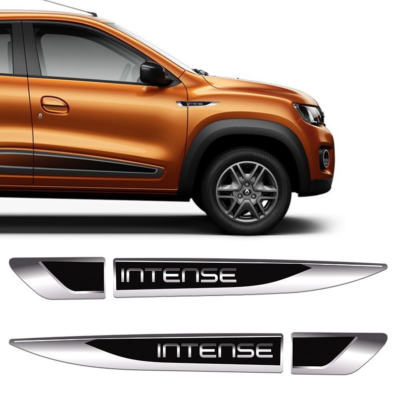 Emblema Kwid Intense: Resine Seu Carro!