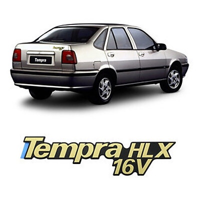 Emblema Porta Malas Tempra HLX 16V 1996 a 1999