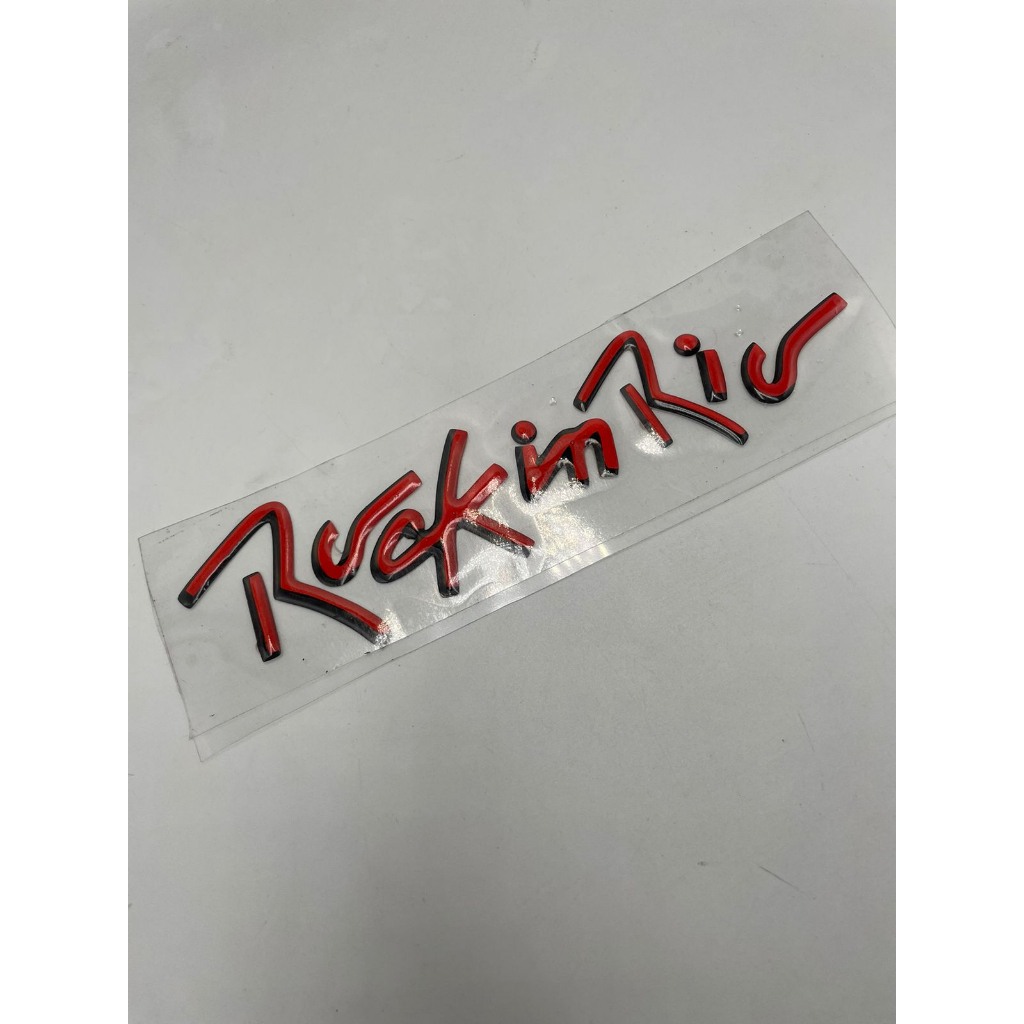 Emblema Resinado Gol Fox Rock In Rio 2013-2016: Design Original e Duração