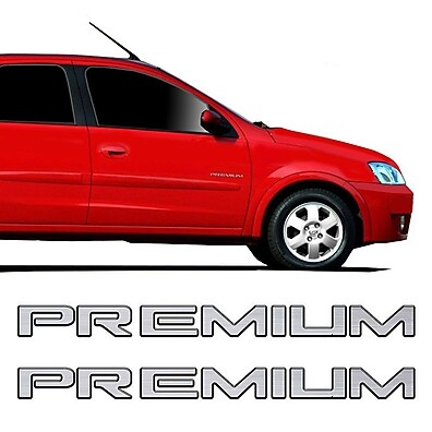 Emblemas Corsa/Celta 2009: Resinado Premium!