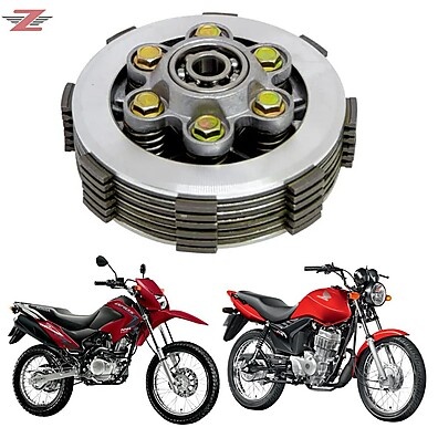 Embreagem CG 125/Bros 125 GP7: +Força e Durabilidade