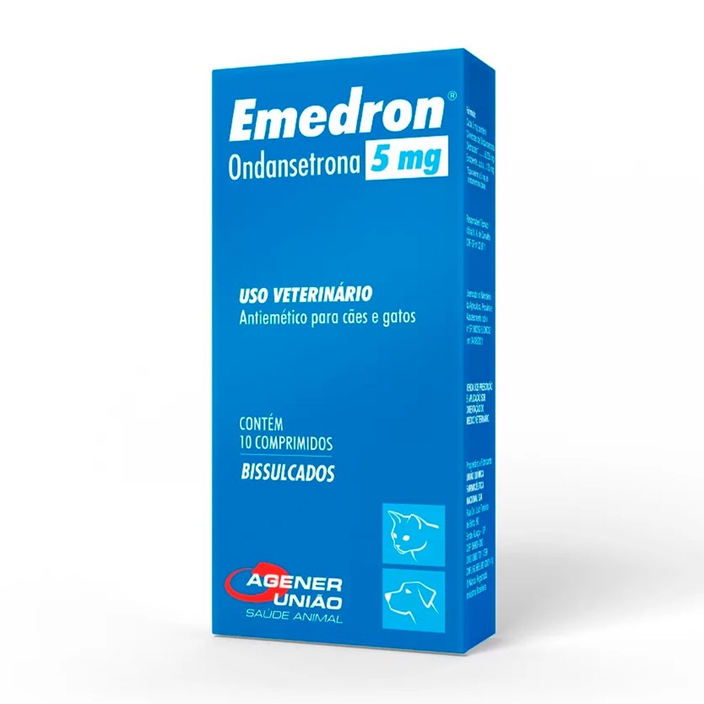 Emedron 5mg: Fim do Enjoo do Seu Pet!