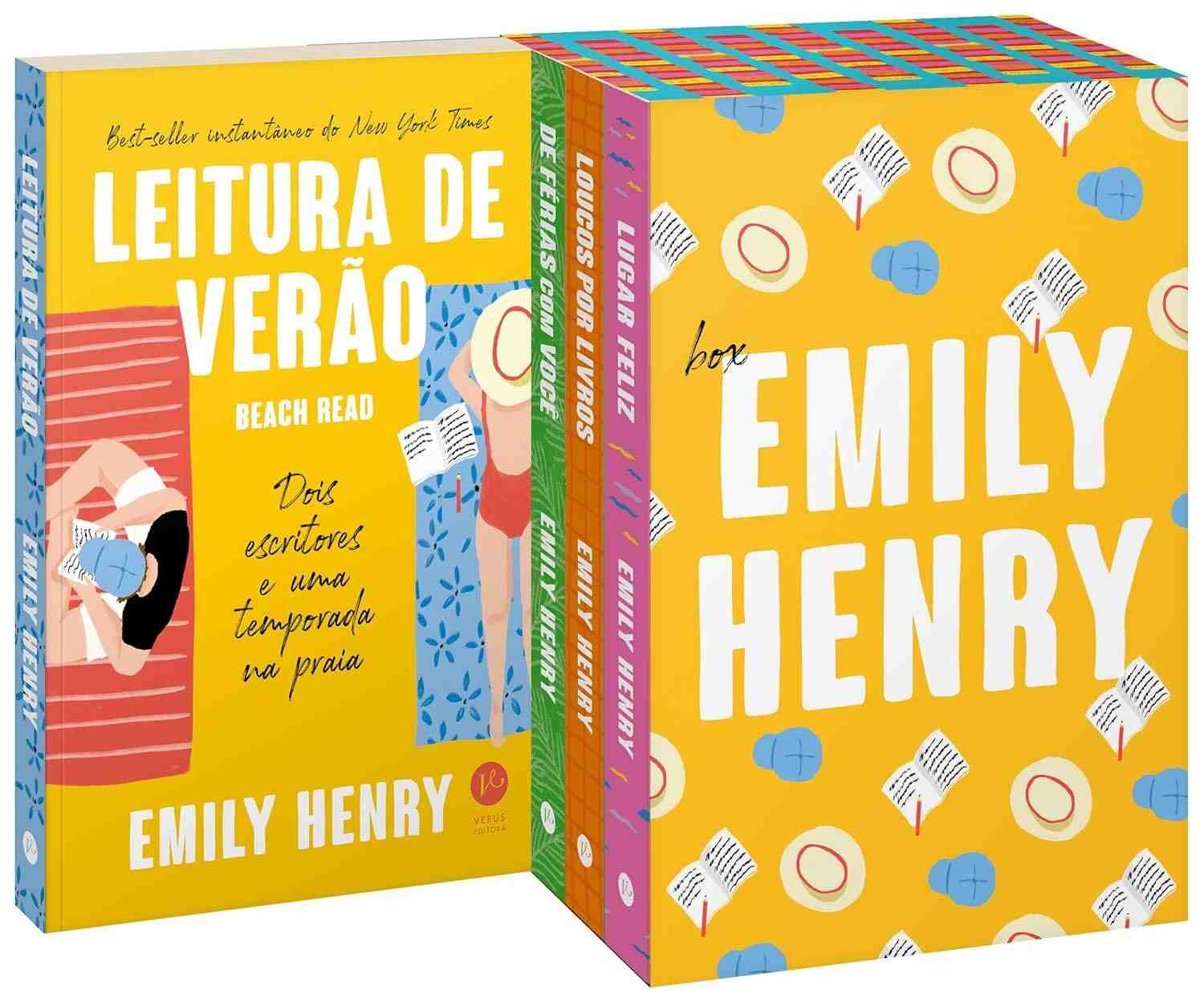Box Emily Henry: As 4 Comédias Românticas Essenciais para Apaixonar!