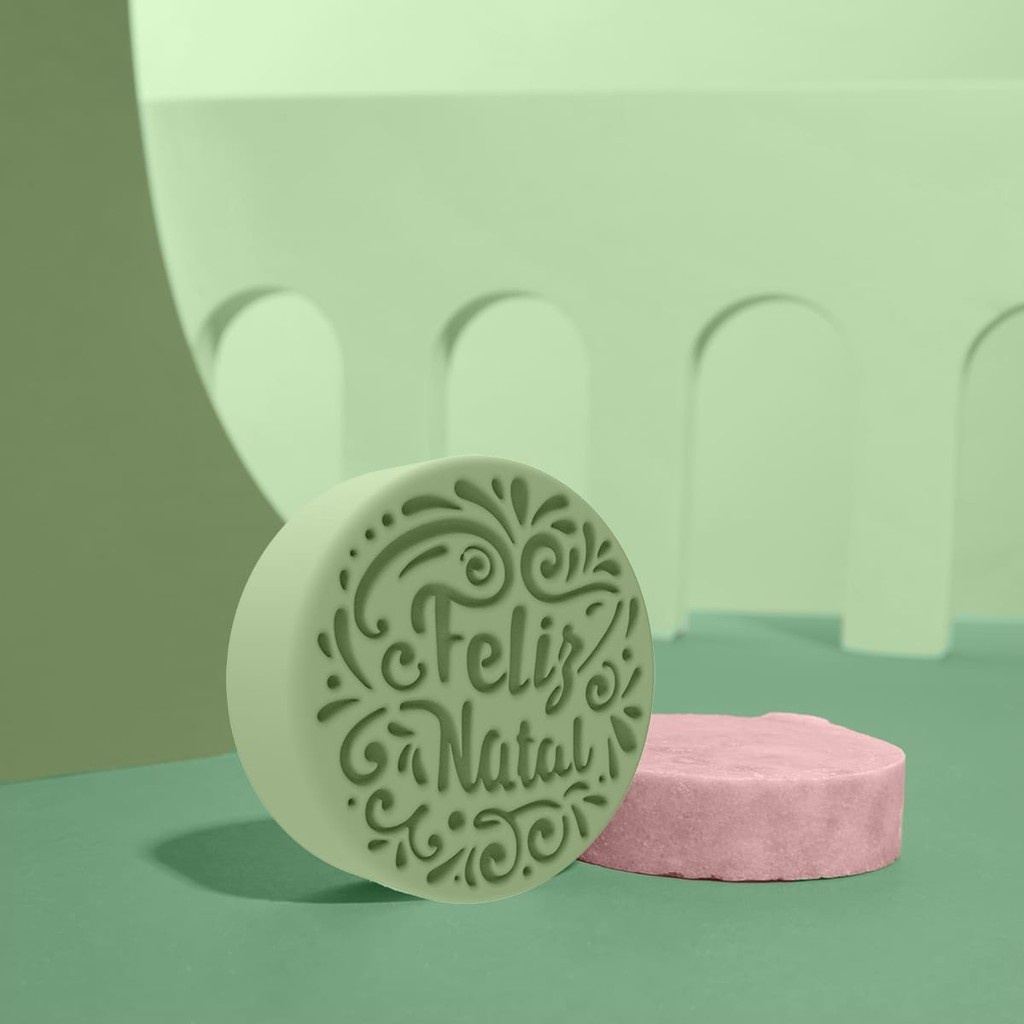 Forma de Silicone Feliz Natal – Artesanato Fácil e Encantador