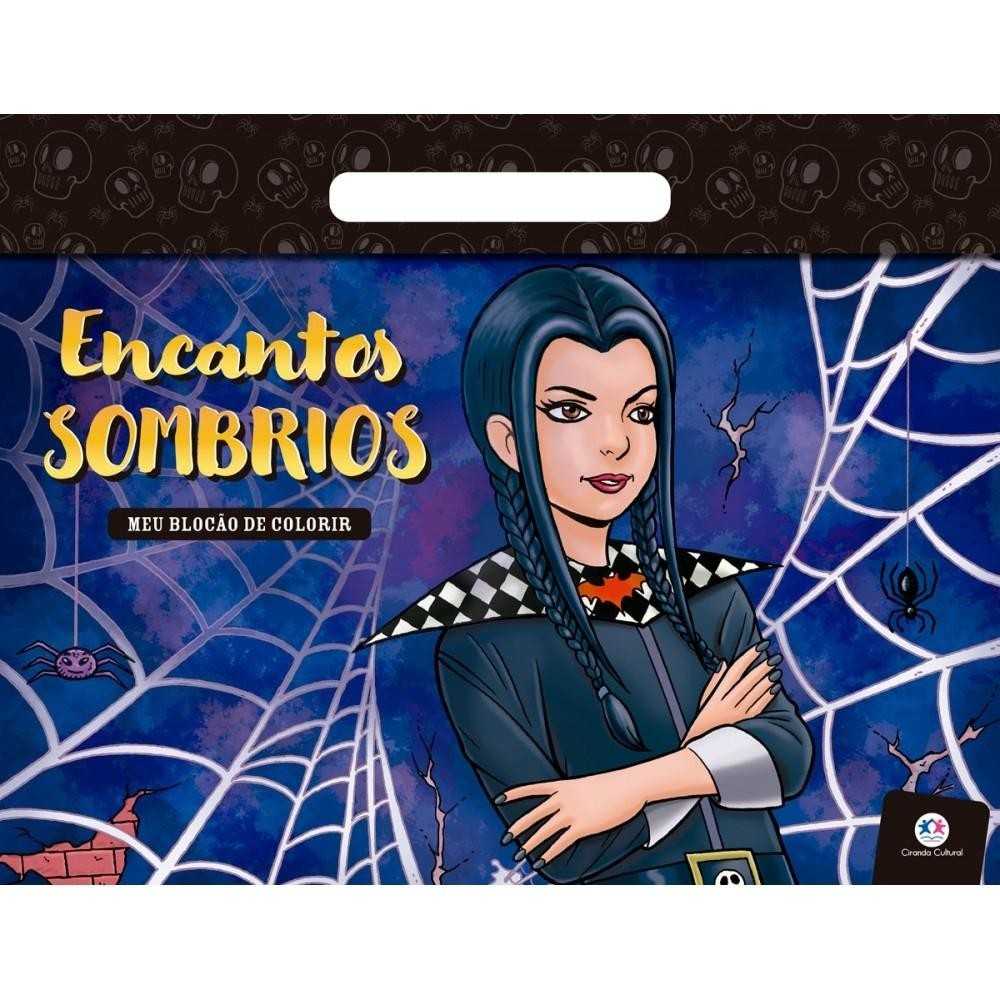 Encantos Sombrios: O Livro de Colorir para Despertar a Criatividade