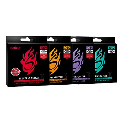 Encordoamento SOLEZ SLG: Qualidade e Durabilidade para Guitarra