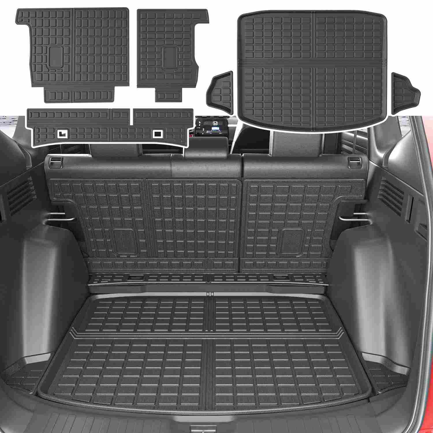 Tapete Porta-Malas e Encosto CR-V 2017-2022 TPE - Proteção Premium para seu Honda