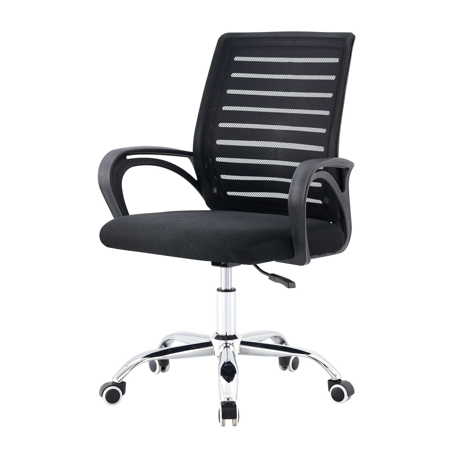 Cadeira de Escritório Giratória com Encosto em Malha Respirável - Design Moderno e Ergonômico