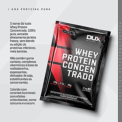 Whey Protein Cappuccino Sachê 28g: Energia e Sabor