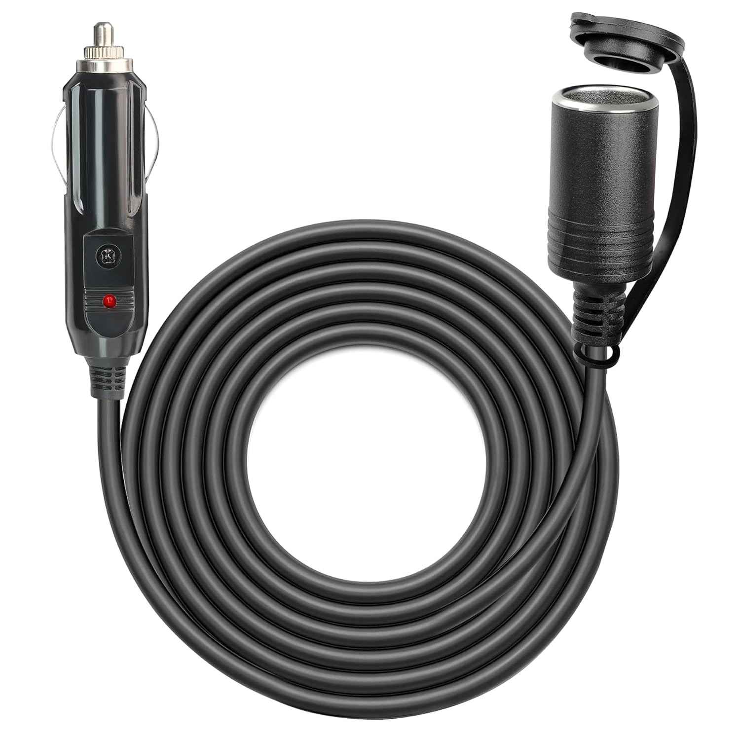 Cabo Extensor Isqueiro Madcatz 3.5m 14AWG 12V/24V - Energia Confiável para Seus Acessórios